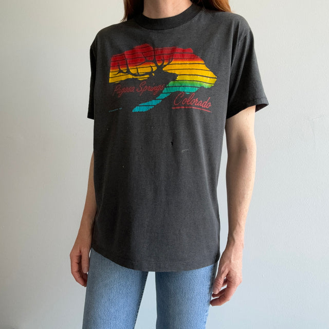 1985 Pagosa Springs Colorado Thinned Out Rad T-Shirt