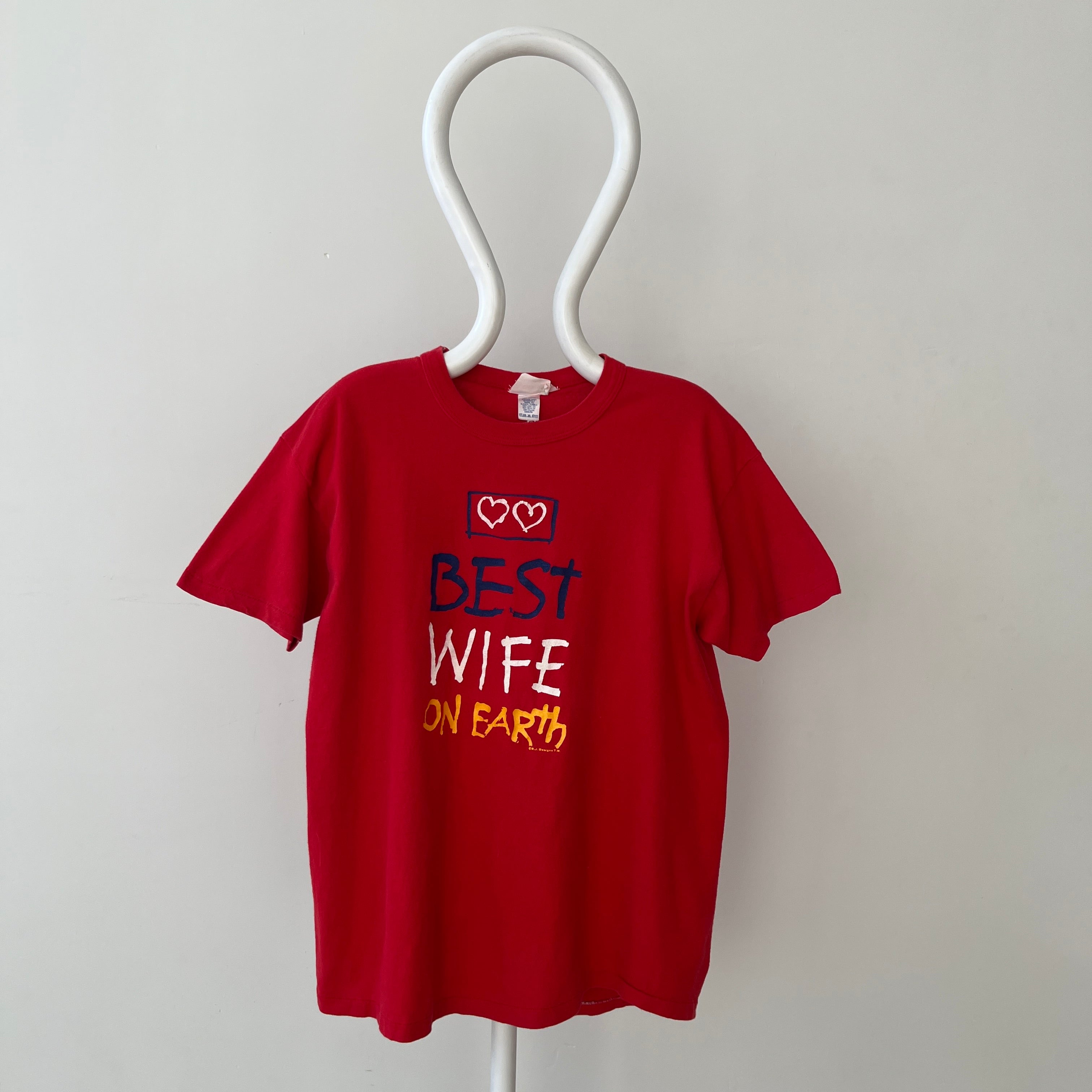 1984 Best Wife On Earth Red T Shirt