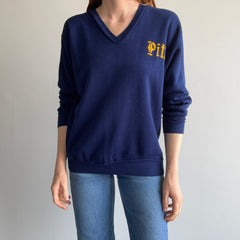 1970s Pitt V-Neck Sweatshirt - Excellent Condition