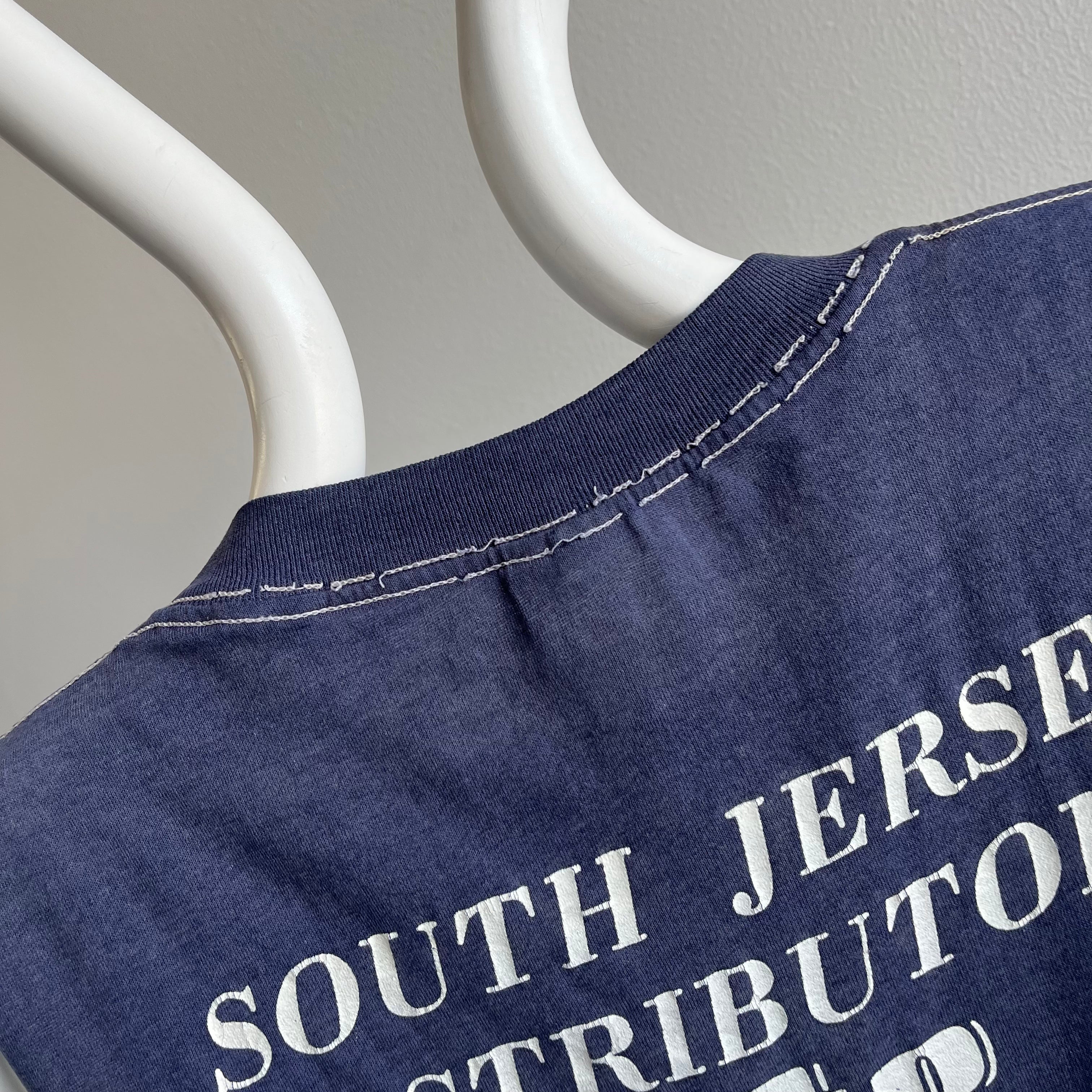 1970/80s South Jersey Lite Beer Front and Back Cut Sleeve Tank