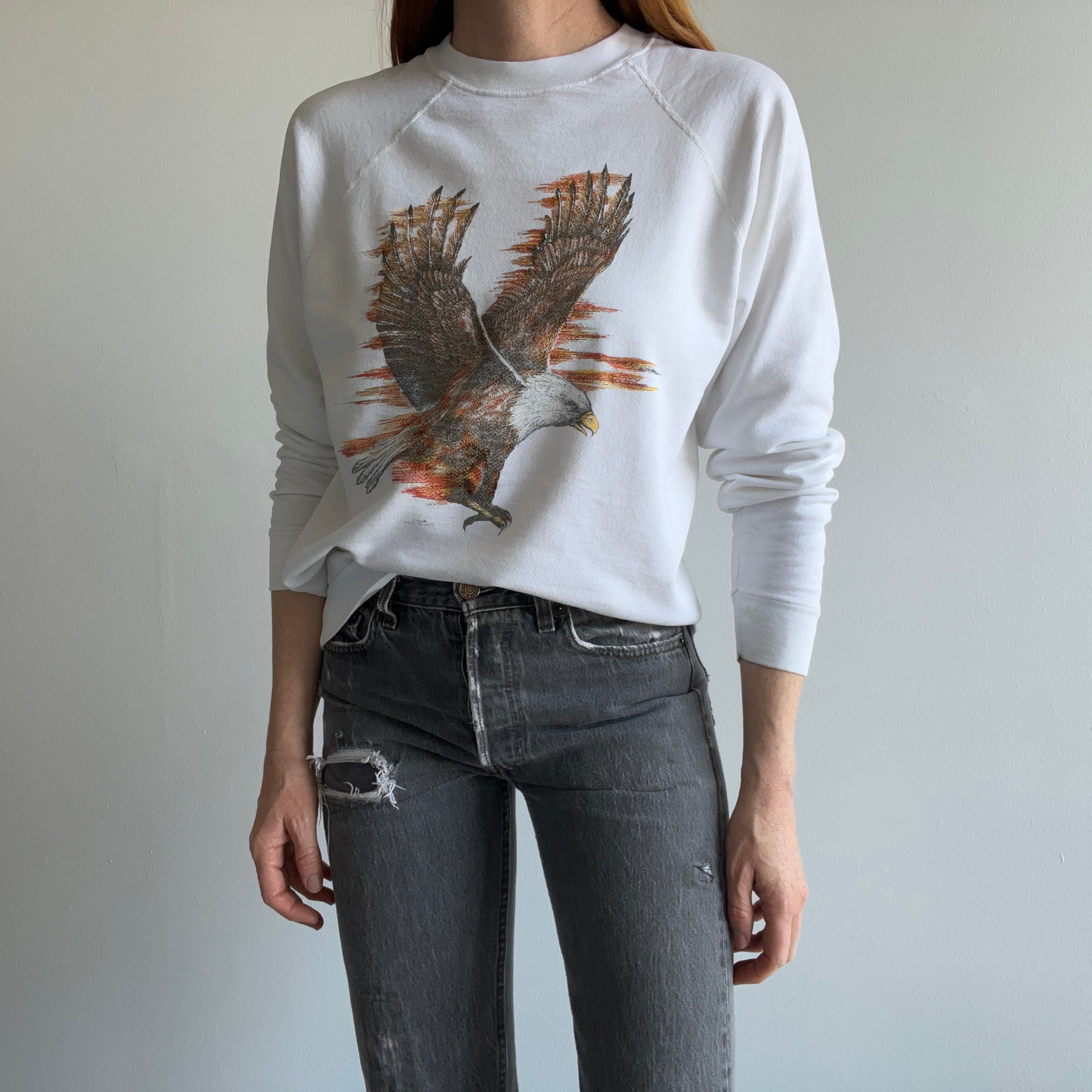 1988 Eagle Thinned Out Sweatshirt