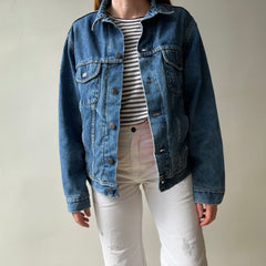 1980s USA Made Cotton Lined GAP Denim Jean Jacket