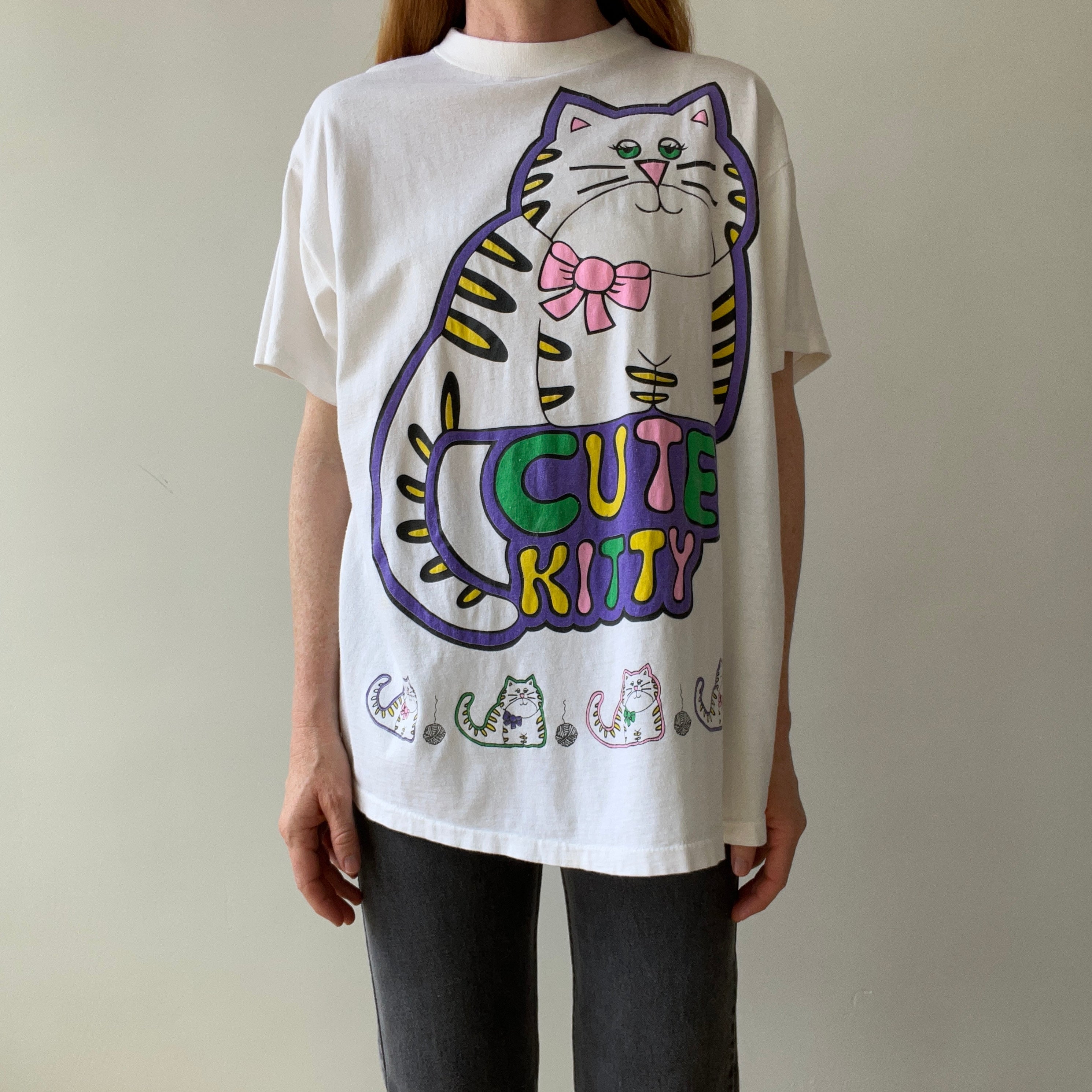 1980s/90s Cute Kitty T-Shirt