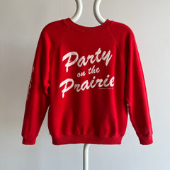 1988/9 Party on The Prairie North Dakota Centennial Sweatshirt