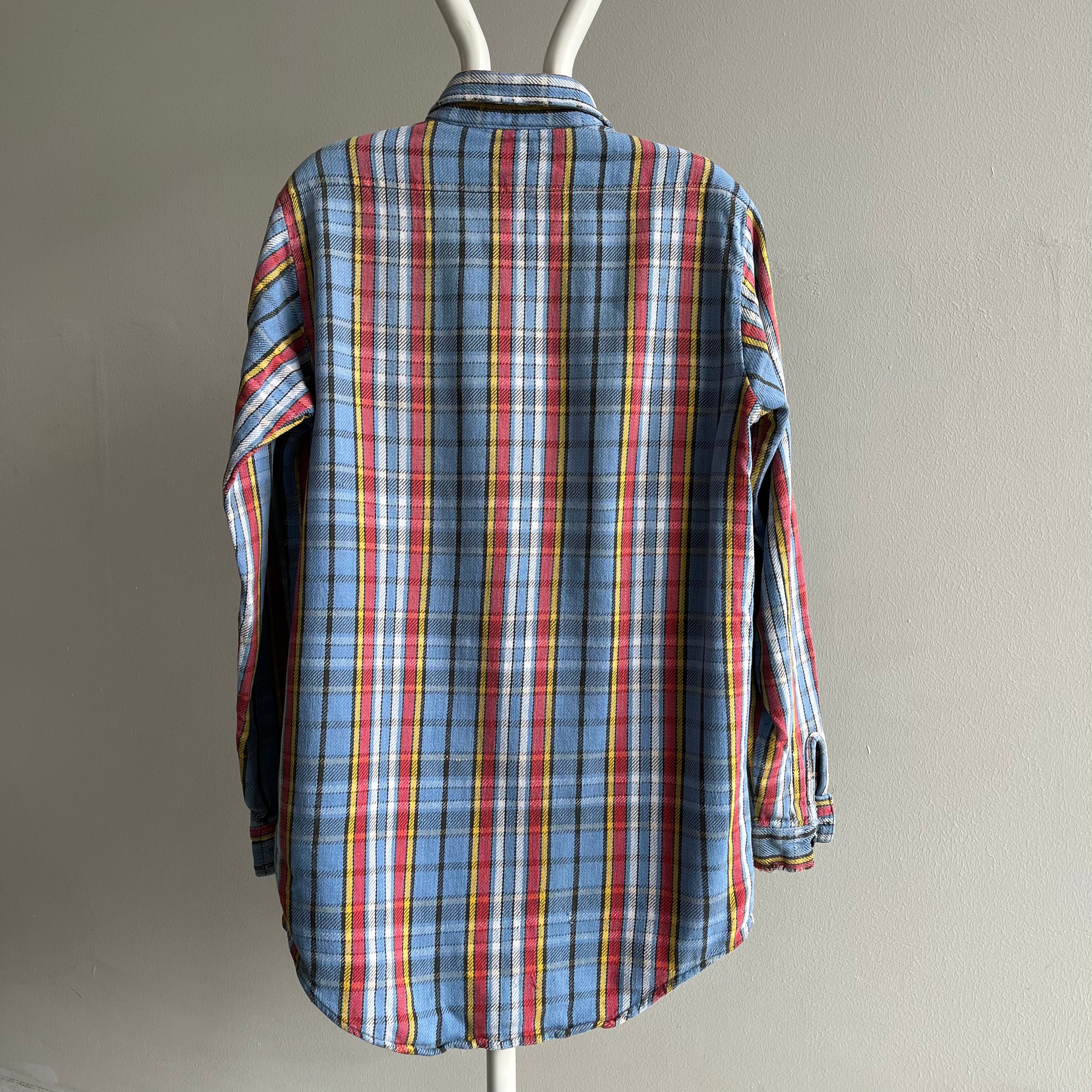 1970/80s Five Brothers XL Cotton Flannel