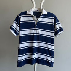 1980s Striped Cotton Polo Shirt by Catalina