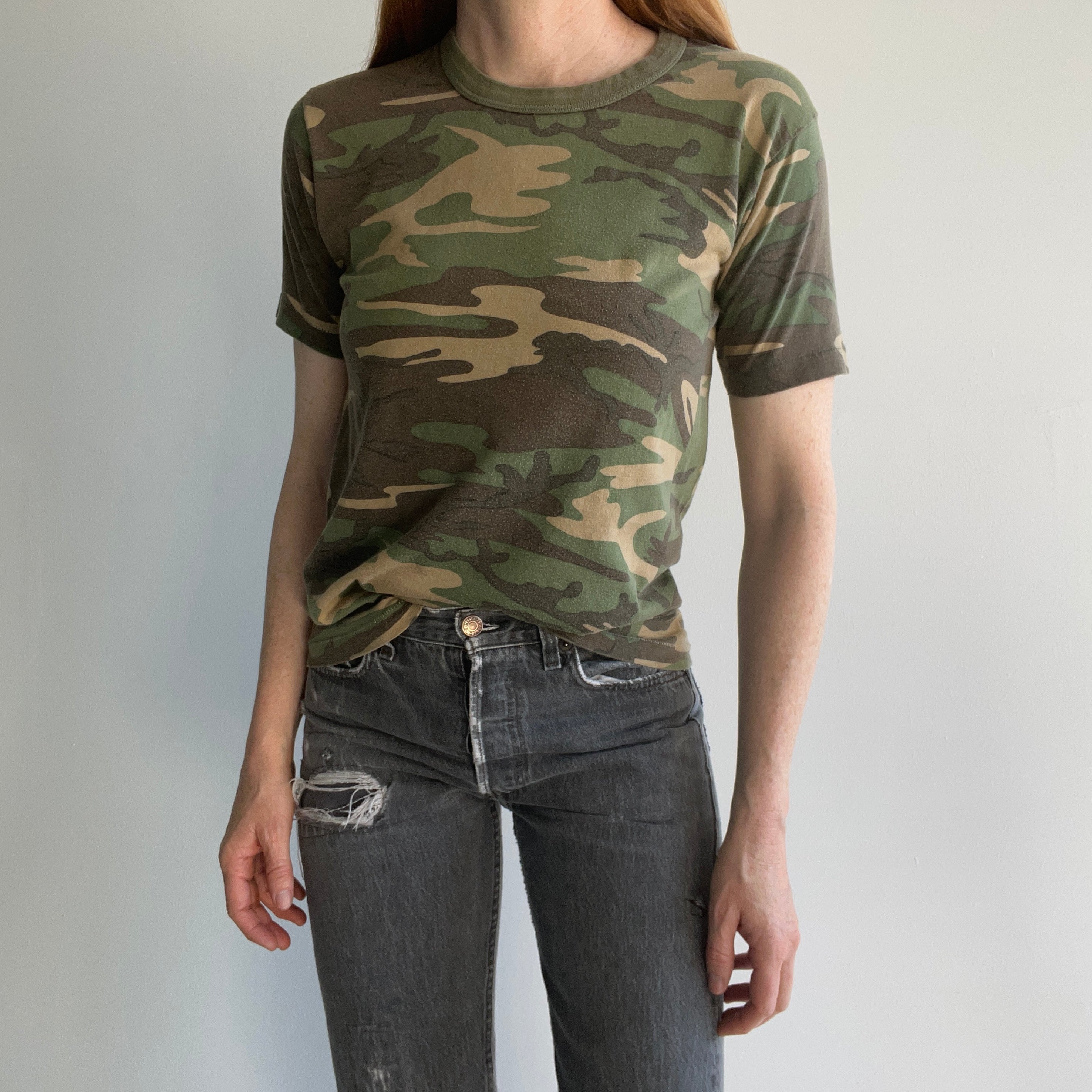 1980s Camo T-Shirt