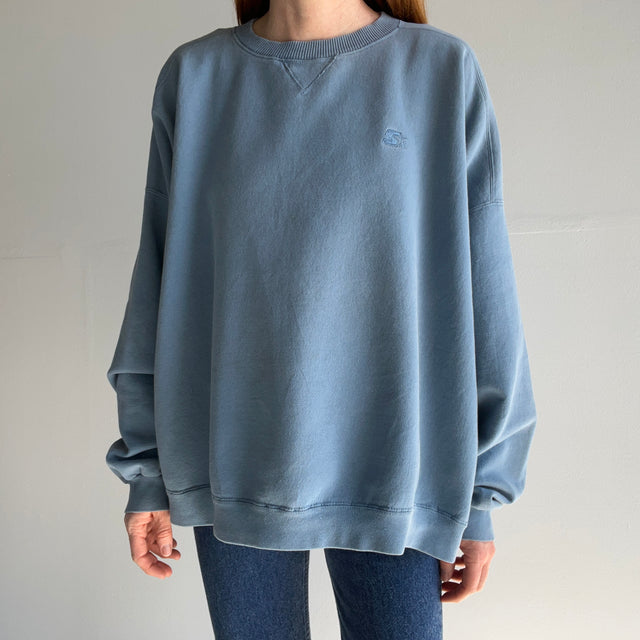 1990s Starter Brand Heavyweight Stone Blue Gray Sweatshirt