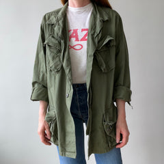 1982 Poplin Cotton US Army Jacket OG-107 Color