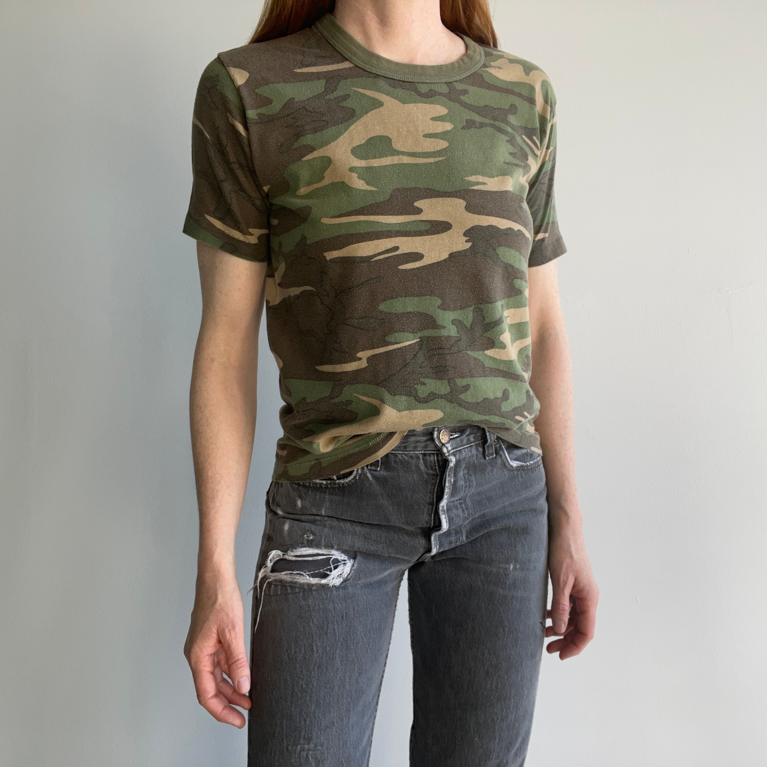 1980s Camo T-Shirt