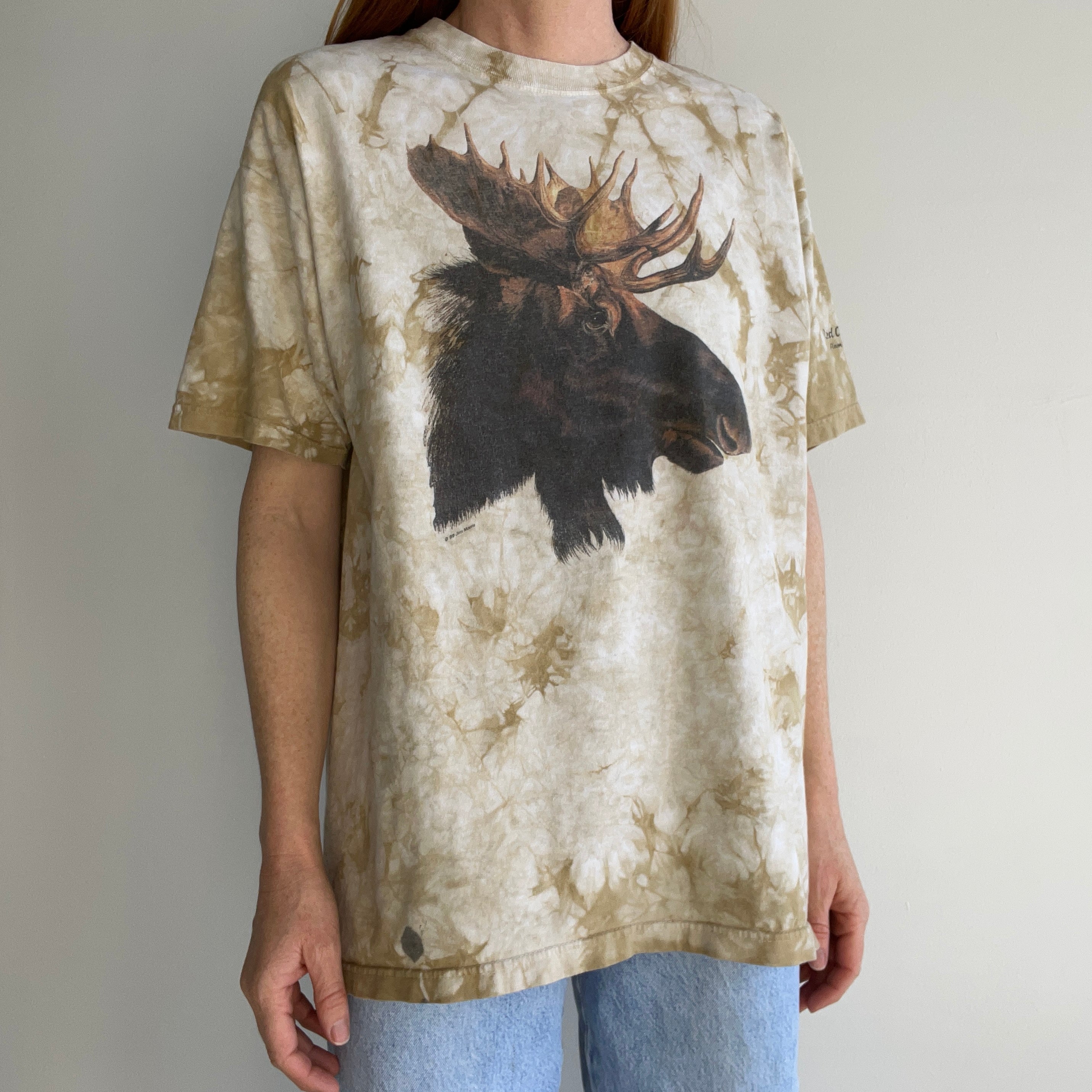 1999 Moose Head Acid Wash T-Shirt