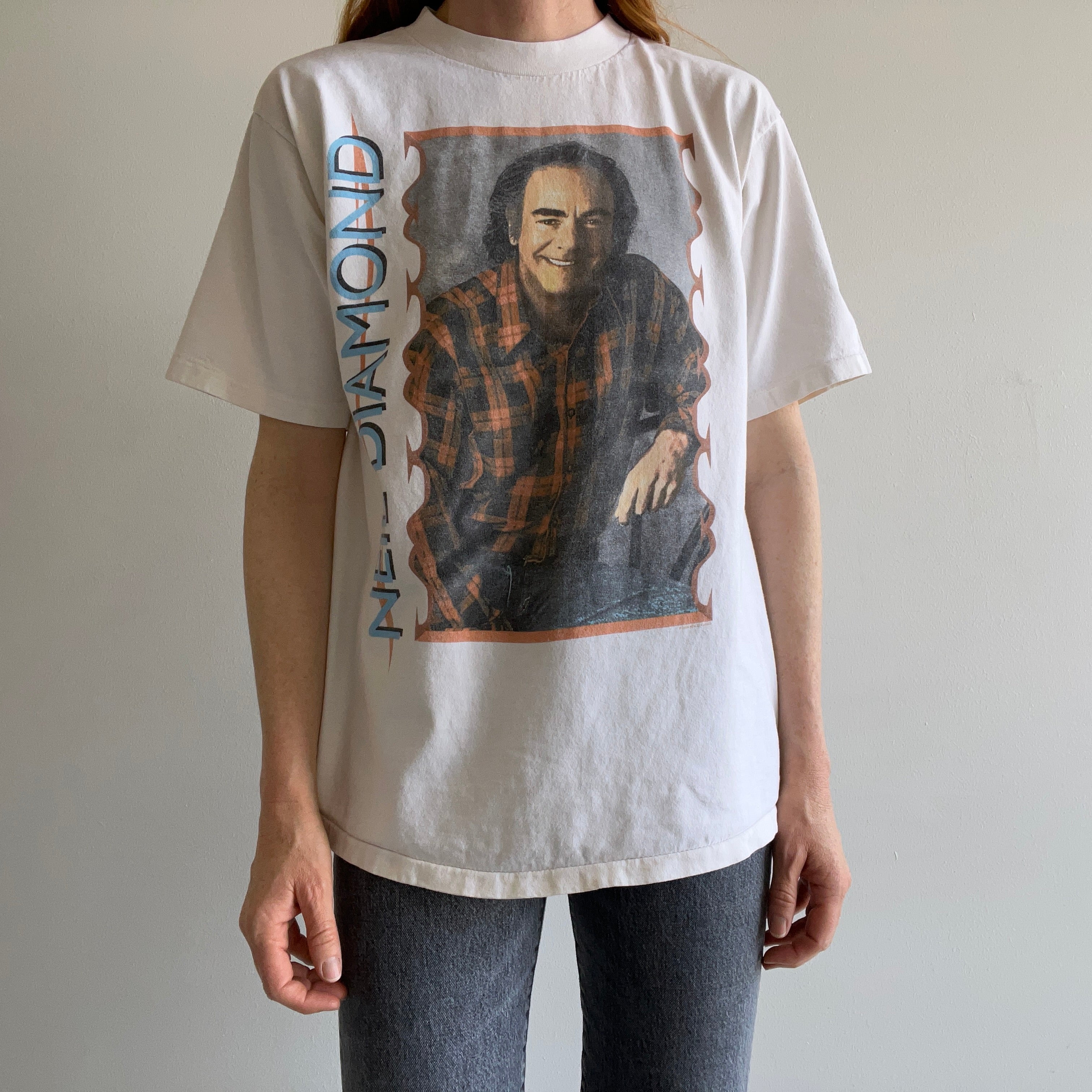1994 Neil Diamond Front and Back T-Shirt