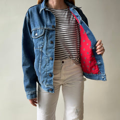 1980s USA Made Cotton Lined GAP Denim Jean Jacket