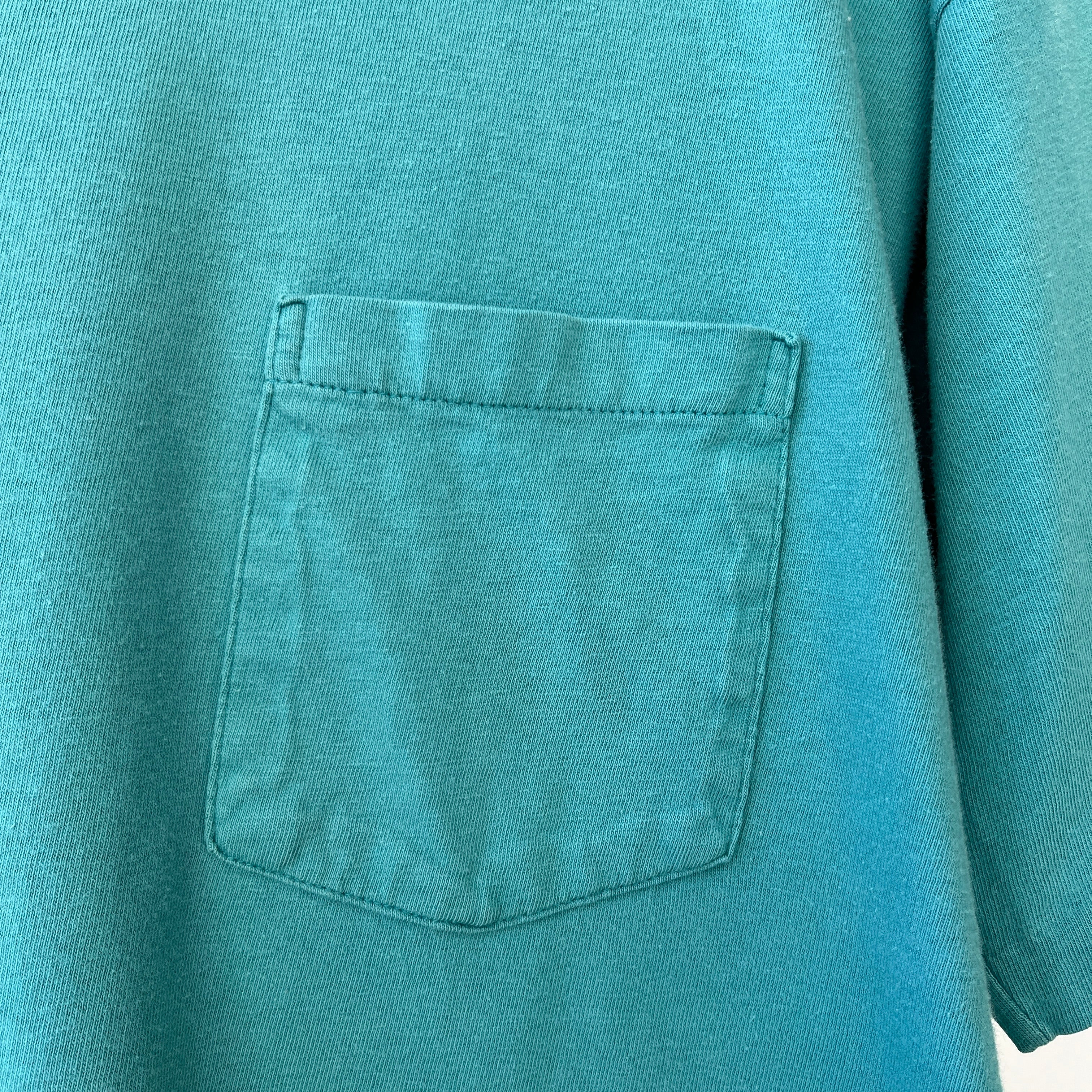 T-shirt teinté de peinture noire vierge des années 00