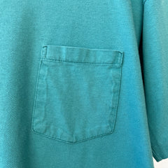 T-shirt teinté de peinture noire vierge des années 00