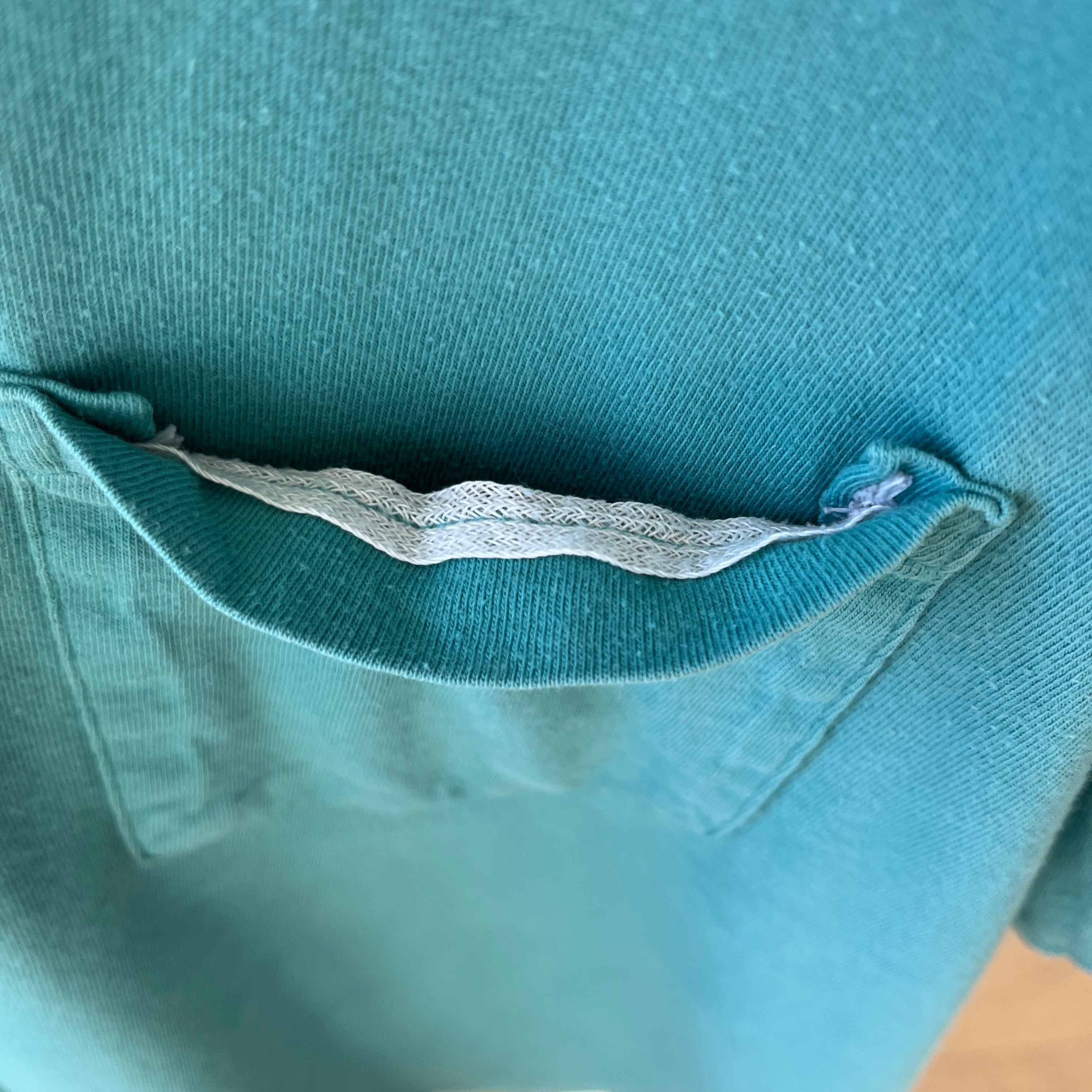 T-shirt teinté de peinture noire vierge des années 00