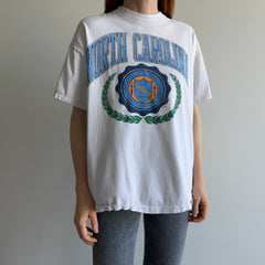 1980/90s Tattered, Torn, Worn, Washed with Dark Colors, North Carolina T-Shirt