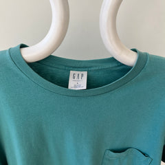 T-shirt teinté de peinture noire vierge des années 00