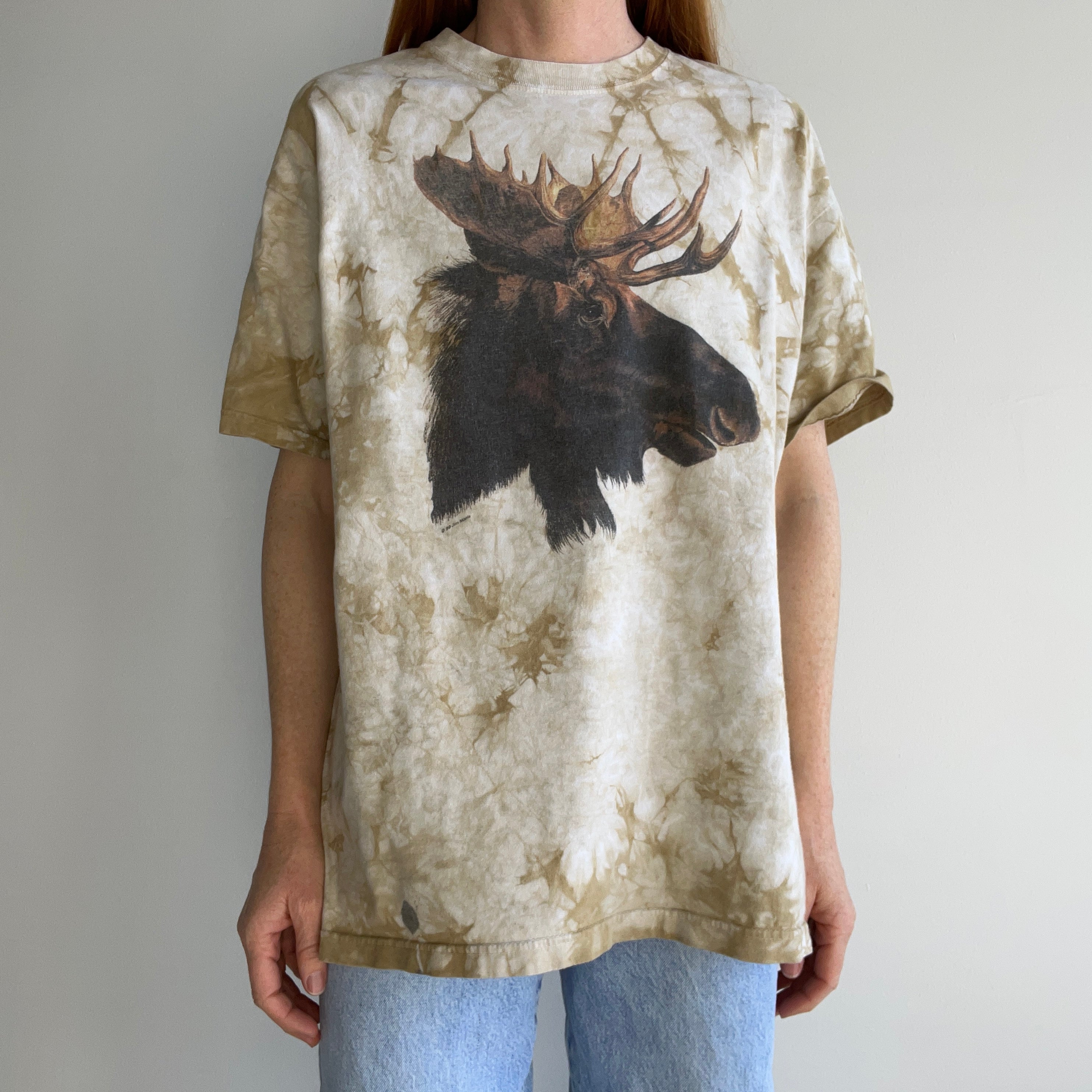 1999 Moose Head Acid Wash T-Shirt