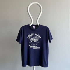 1980s Kotzebue Alaska Commercial Fisherman T-Shirt