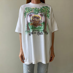 1990s Barb and Keith Airbrush T-Shirt - WOWZA