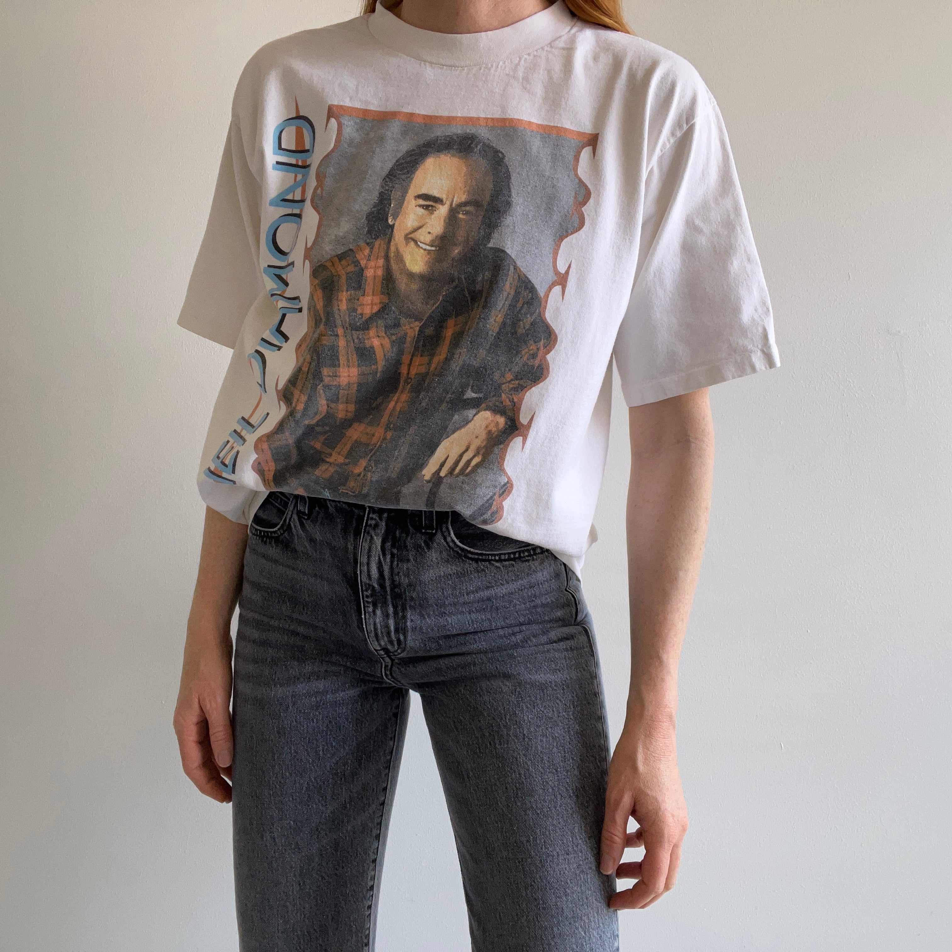 1994 Neil Diamond Front and Back T-Shirt