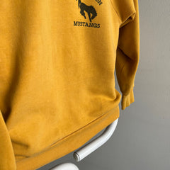 1970s Hughston Mustangs - Plano, TX - Sweatshirt by Signal !!!