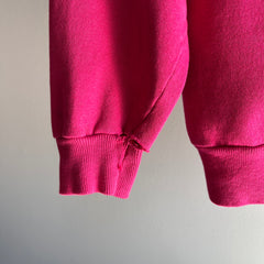 1980s Hot Pink Sweatshirt by Pannill