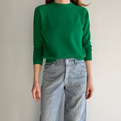 1980s Sweet Smaller Kelly Green Sweatshirt by Tultex