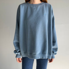 1990s Starter Brand Heavyweight Stone Blue Gray Sweatshirt