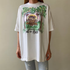 1990s Barb and Keith Airbrush T-Shirt - WOWZA