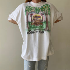 1990s Barb and Keith Airbrush T-Shirt - WOWZA