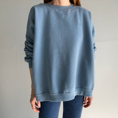 1990s Starter Brand Heavyweight Stone Blue Gray Sweatshirt