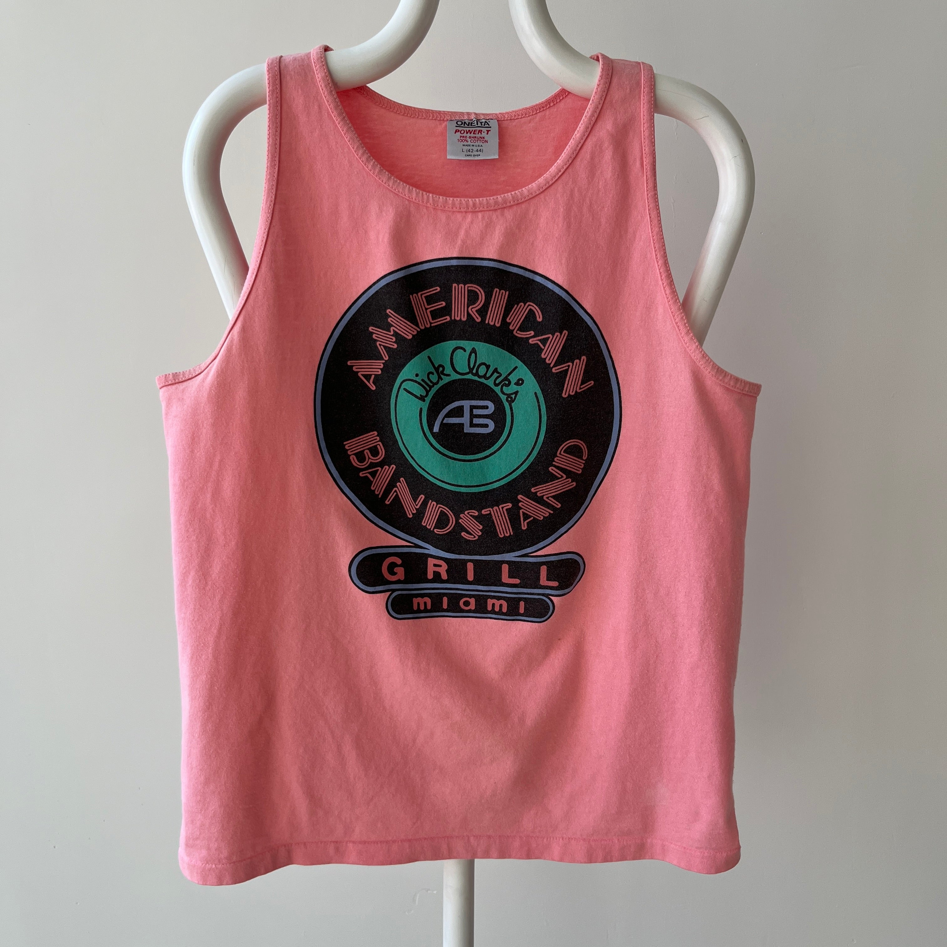 1980s Dick Clark's American Bandstand Grill, Miami Tank Top