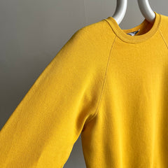 1980s Medium Weight Marigold Raglan by Lee