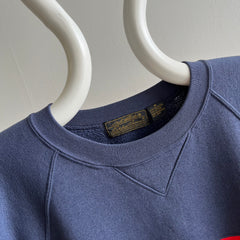 1990s Eddie Bauer Color Block Sweatshirt -Ooolala