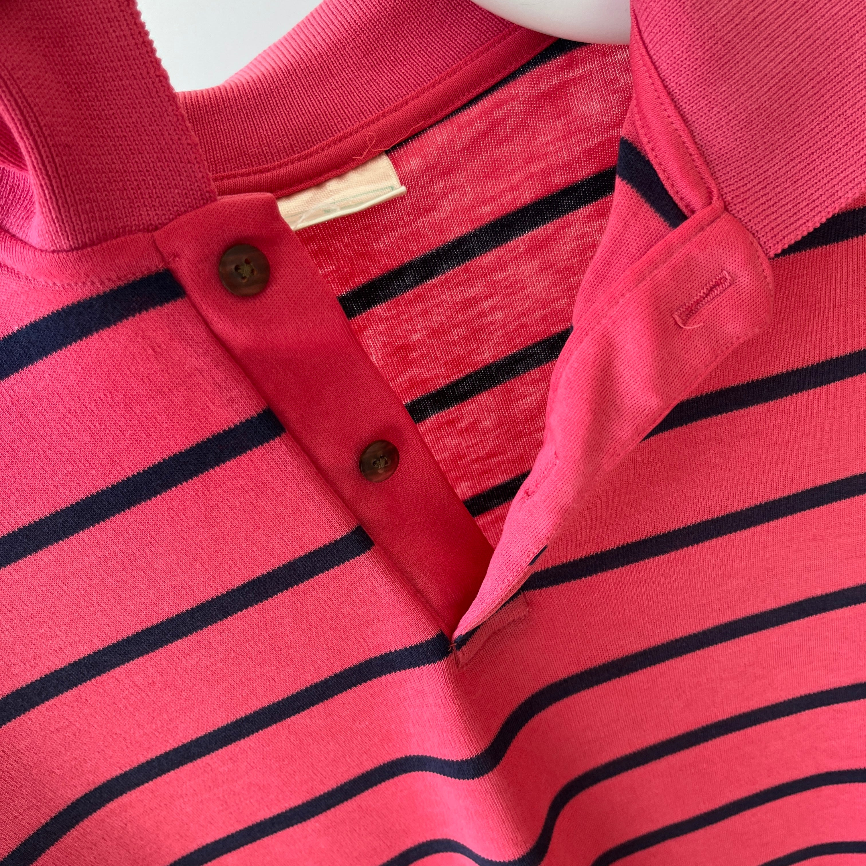 1990s Striped L.L. Bean Polo Shirt