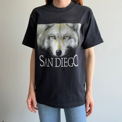 1980s San Diego Wolf Shirt - NonSequitur Tourist Alert :)