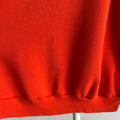 1980s Orange Builders Square Sweatshirt by Pannill