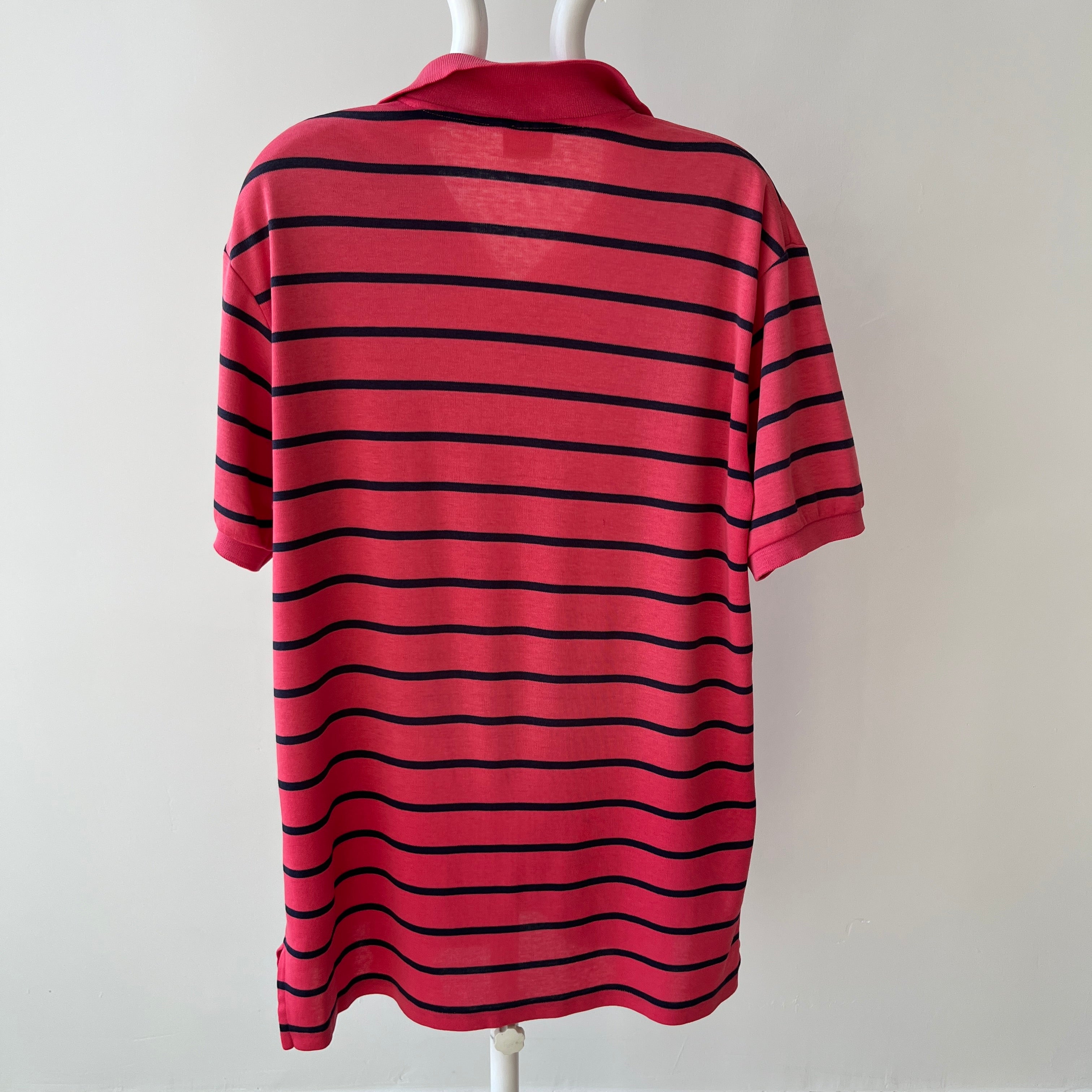 1990s Striped L.L. Bean Polo Shirt