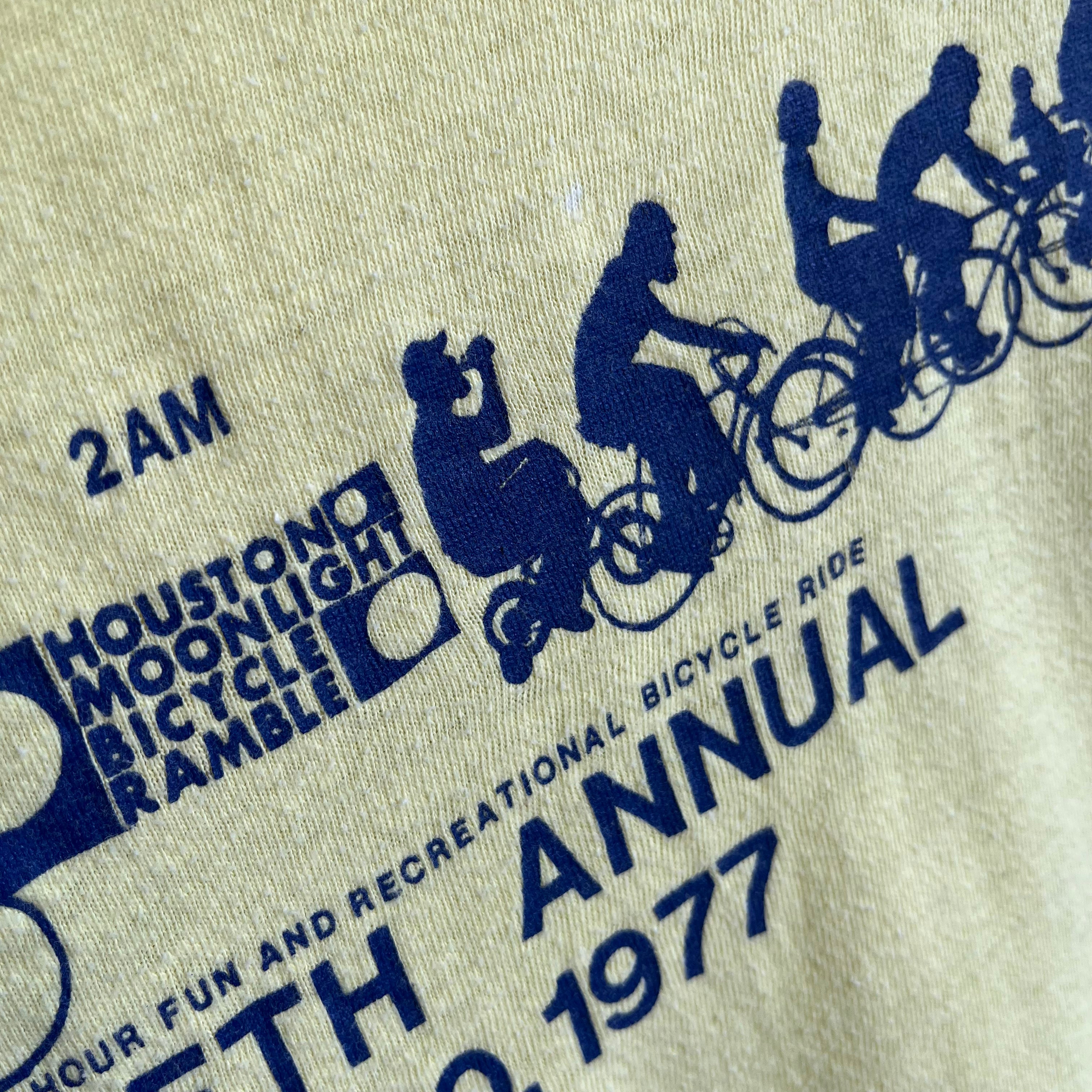 1977 2Am Houston Moonlight Bicycle Ramble Wrap Around - This is worth a closer look :)