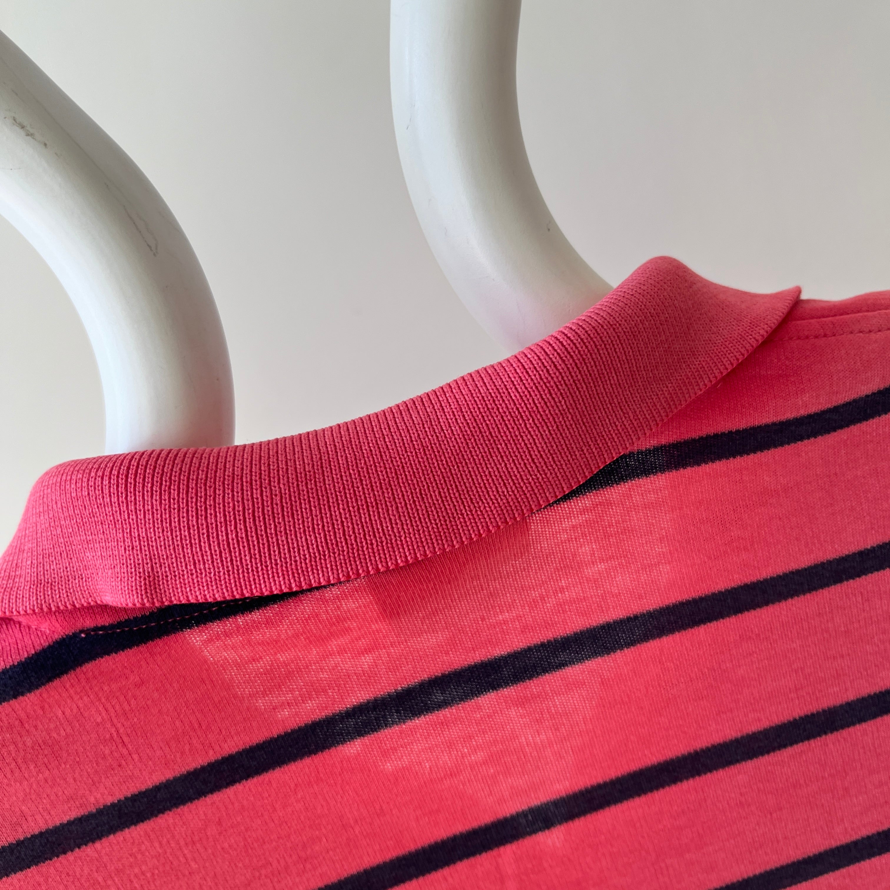 1990s Striped L.L. Bean Polo Shirt