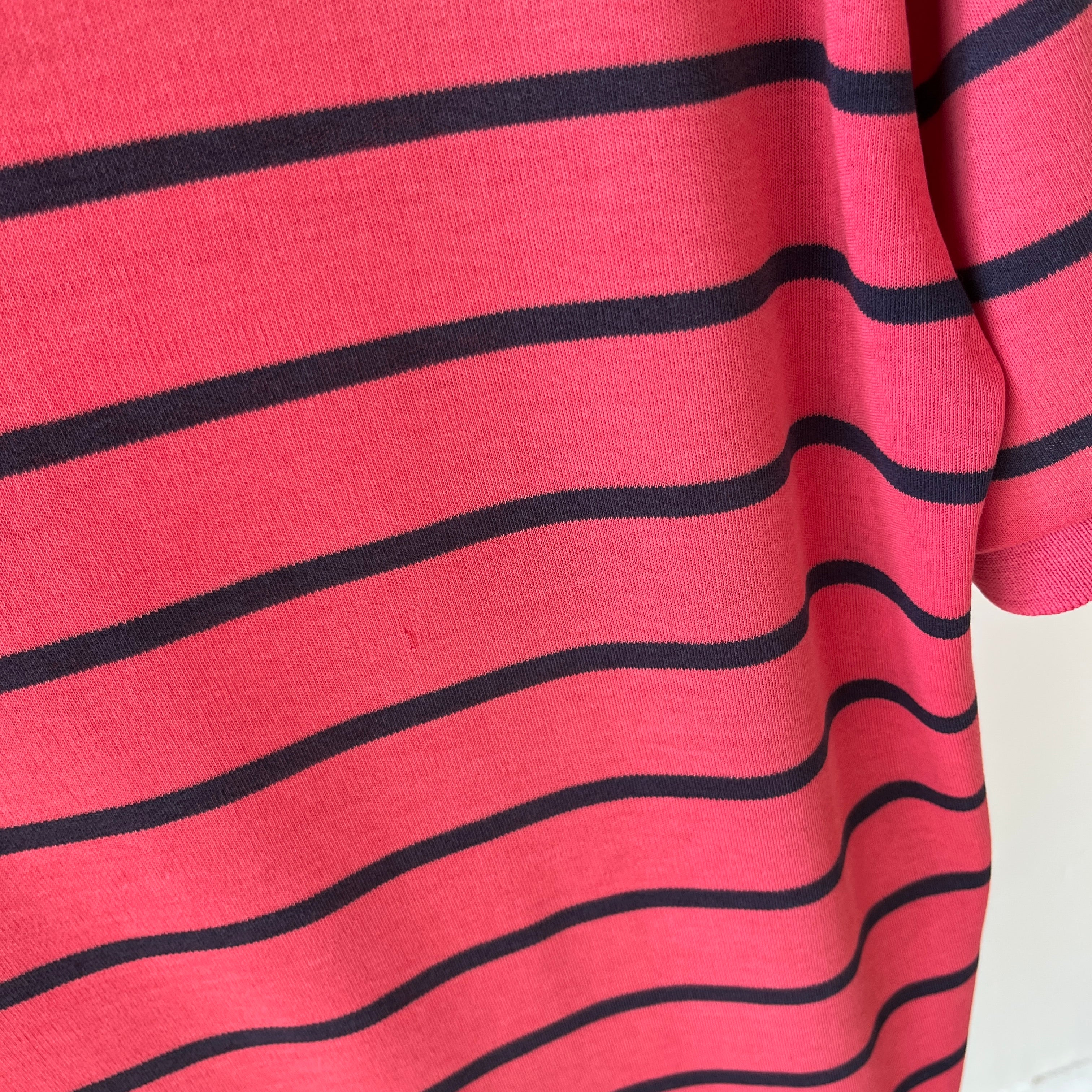 1990s Striped L.L. Bean Polo Shirt