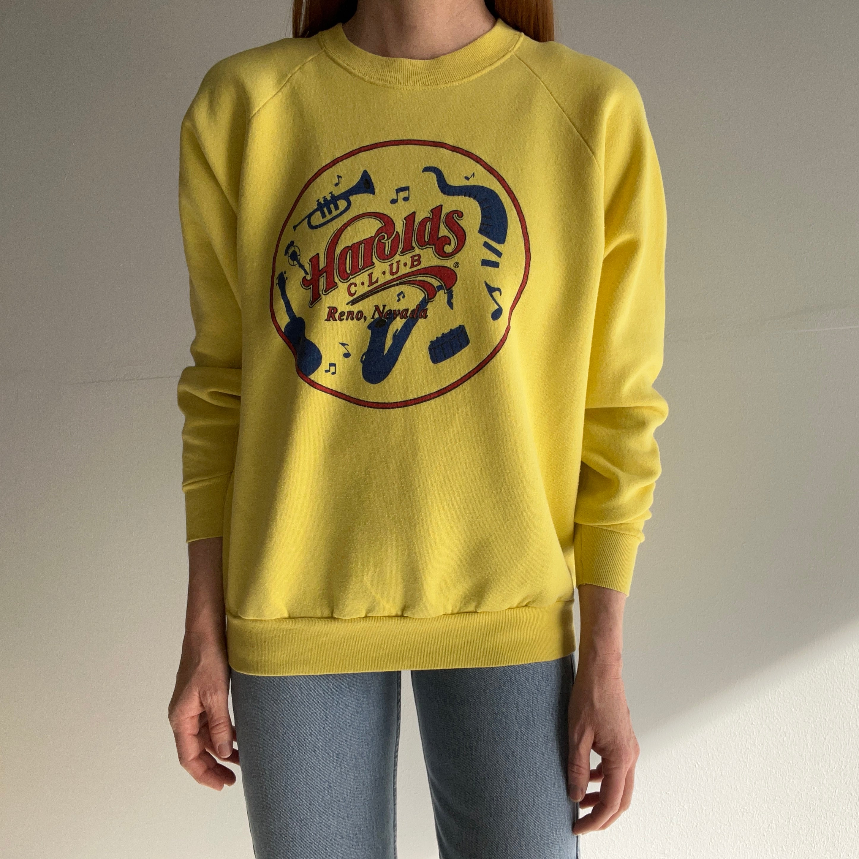 1980s Harold's Club - Reno, Nevada Sweatshirt by FOTL