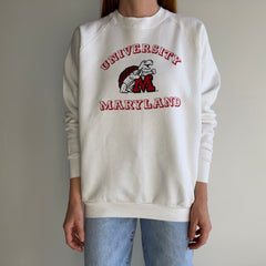 1980s University of Maryland Sweatshirt - Barely Worn