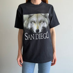 1980s San Diego Wolf Shirt - NonSequitur Tourist Alert :)