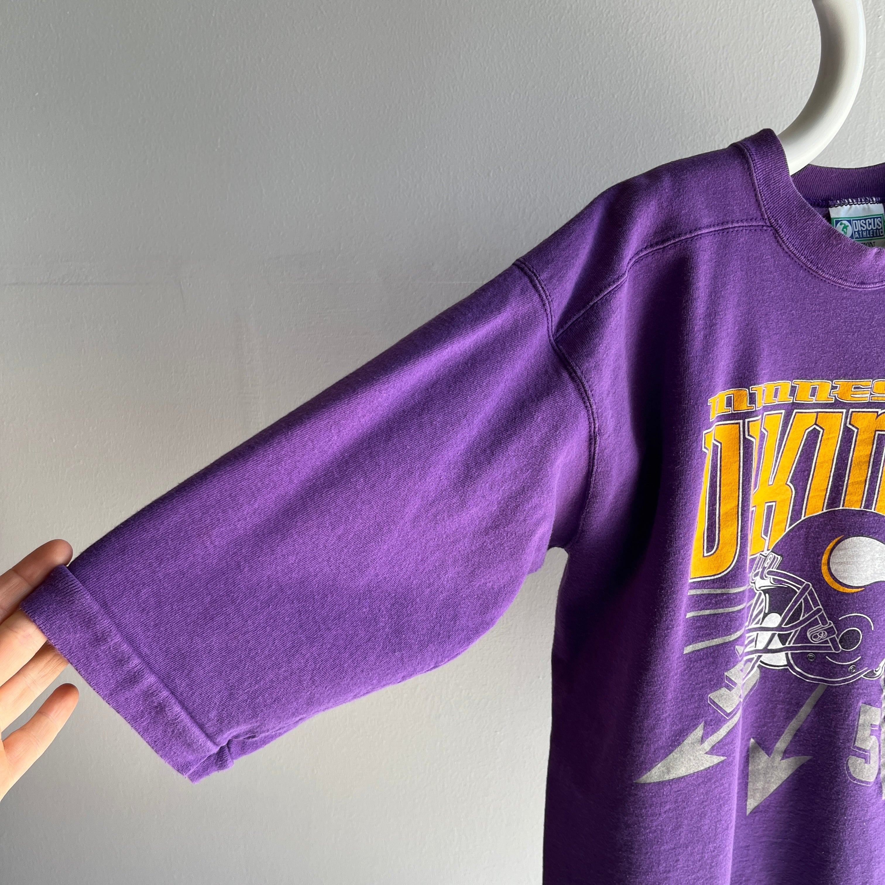 1980s Minnesota Vikings Cotton Sweatshirt by Discus