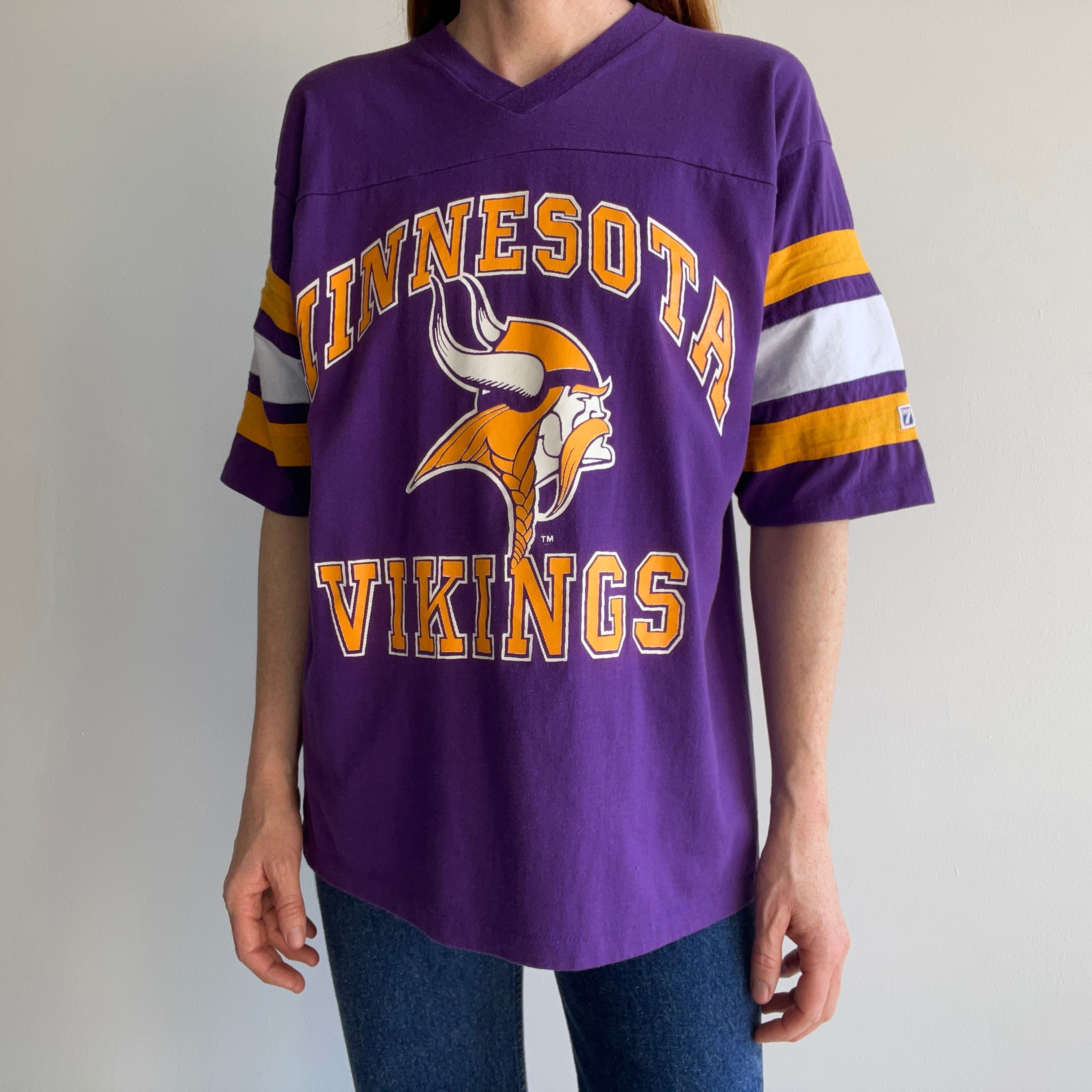 90s Minnesota Vikings NFL Jersey Shirt - Small