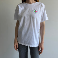 1990s Barbados Front and Back Cotton T-Shirt - Stained