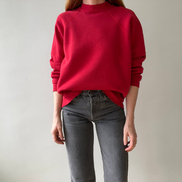 00s Heavy Weight Blank Black Sweatshirt par FOTL - Structuré